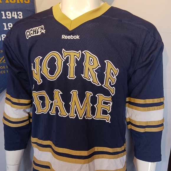 Notre Dame youth hockey jersey - Picture 3 of 3